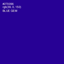 #270096 - Blue Gem Color Image